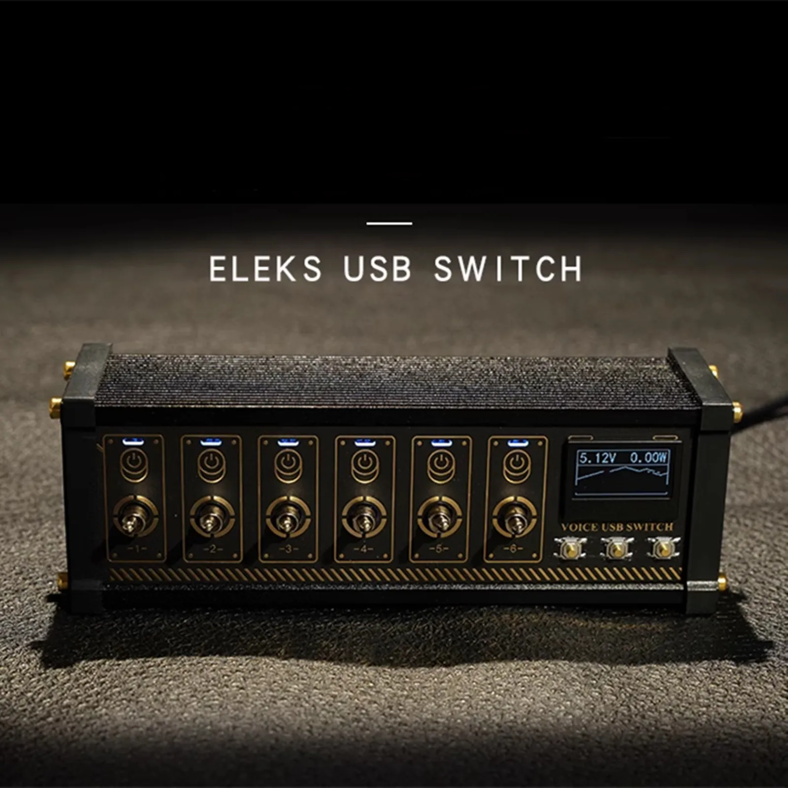 Esports Gaming Trophy - Cyberpunk NK5 USB สวิตช์ซ็อกเก็ต Retro อิสระควบคุม