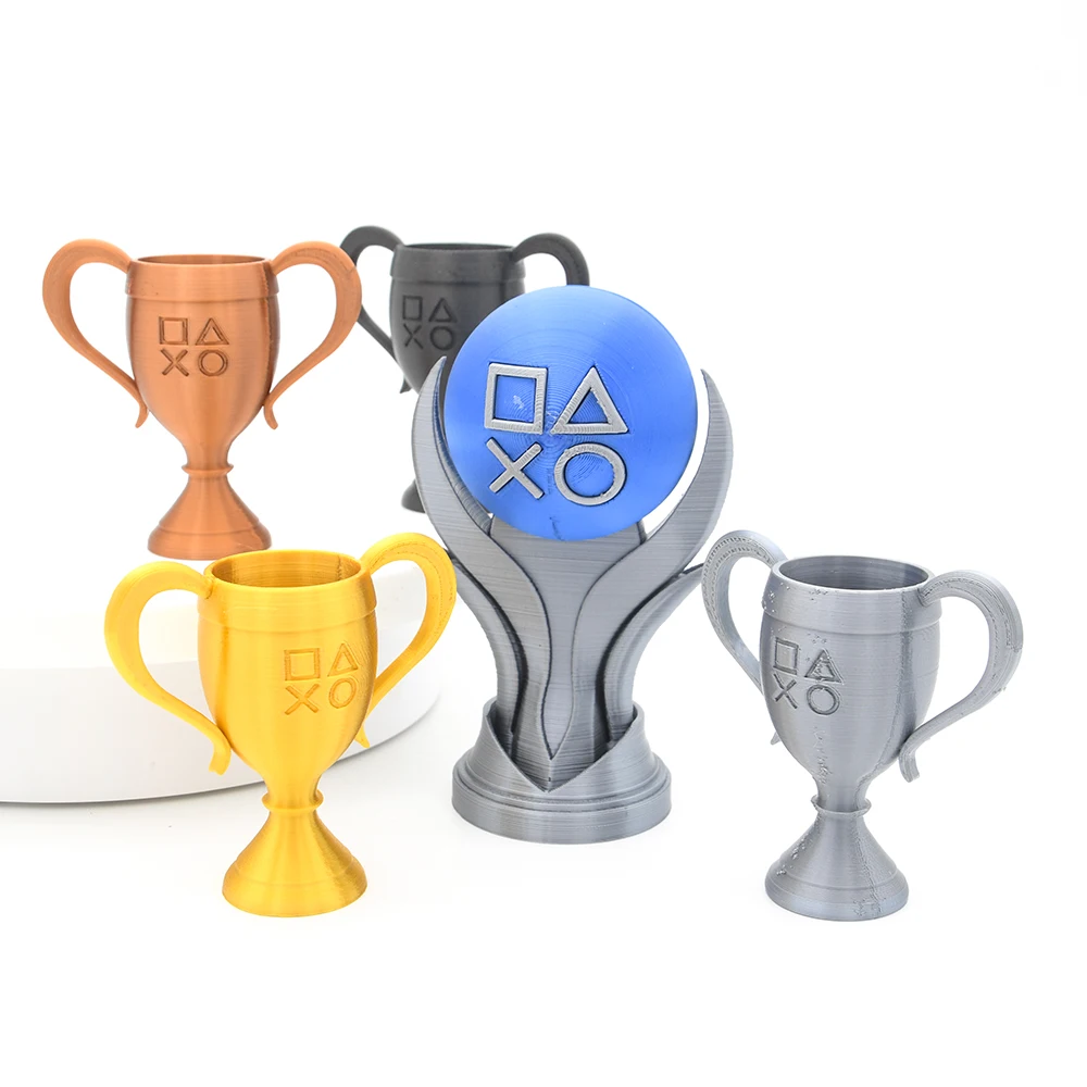 Esports Gaming Trophy - ปรับแต่งเหรียญรางวัลแบบซ่อน 3 มิติ ที่สามารถพิมพ์ได้ ทำจากแพลตตินัม ทองคำ