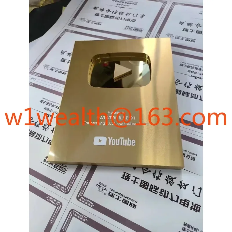 รางวัล YouTube แบบกําหนดเอง ชื - Esports Gaming Trophy บทวิจารณ์และราคา