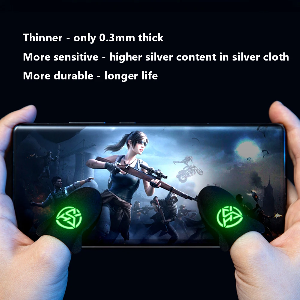 ถุงมือปลายนิ้วเล่นเกมมือถือ6ชิ - Esports Gaming Gloves บทวิจารณ์และราคา