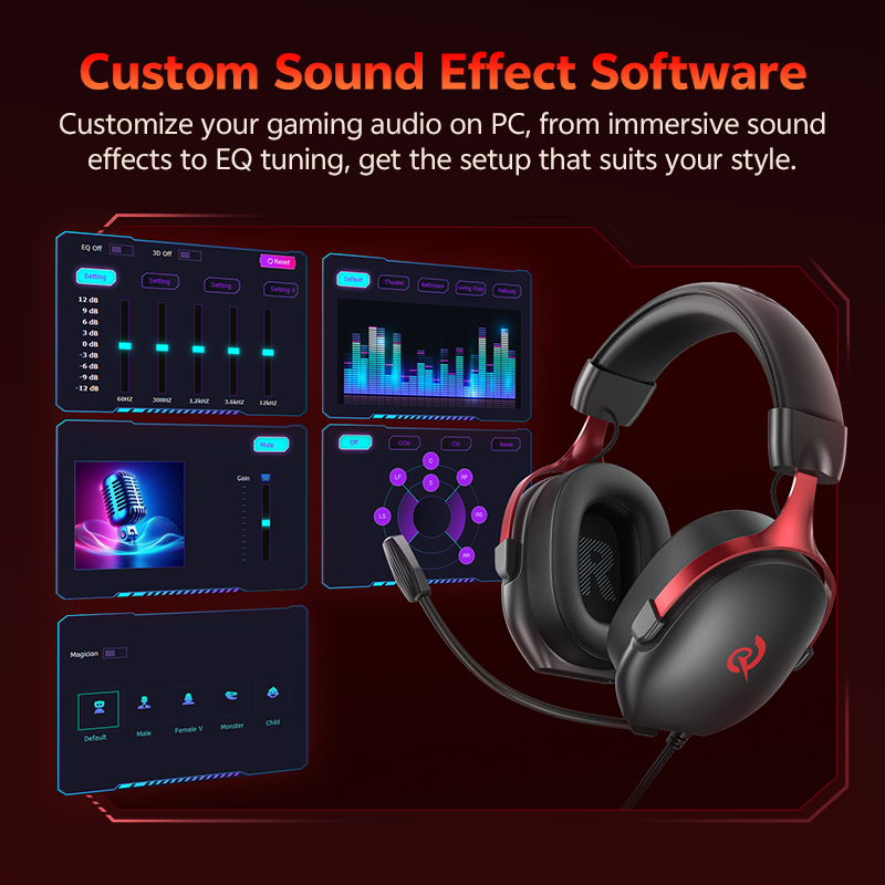 QCY VN200 Pro H7GM ชุดหูฟังสำห - Video Gaming & Esports Usd Acc บทวิจารณ์และราคา