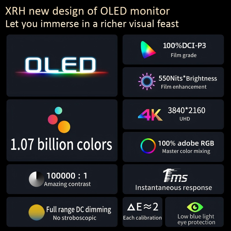 จอภาพพกพาแบบสัมผัส AMOLED ขนาด - Video Gaming & Esports Usd Acc บทวิจารณ์และราคา