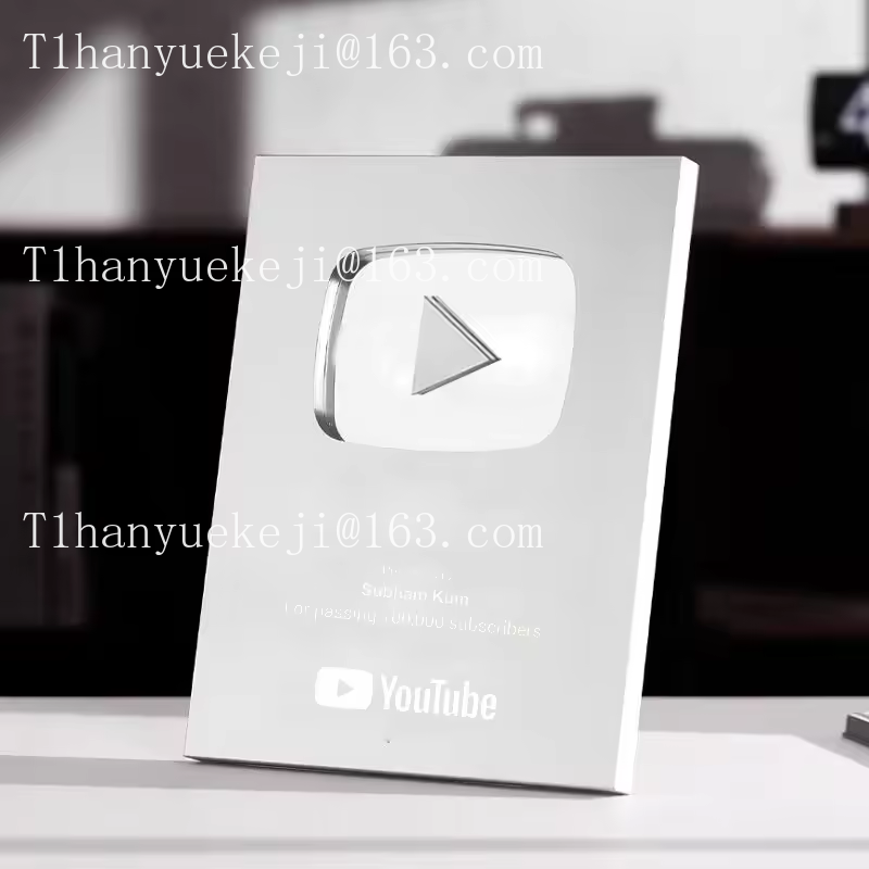 รางวัลปุ่มเล่น YouTube แบบกำหน - Esports Gaming Trophy บทวิจารณ์และราคา