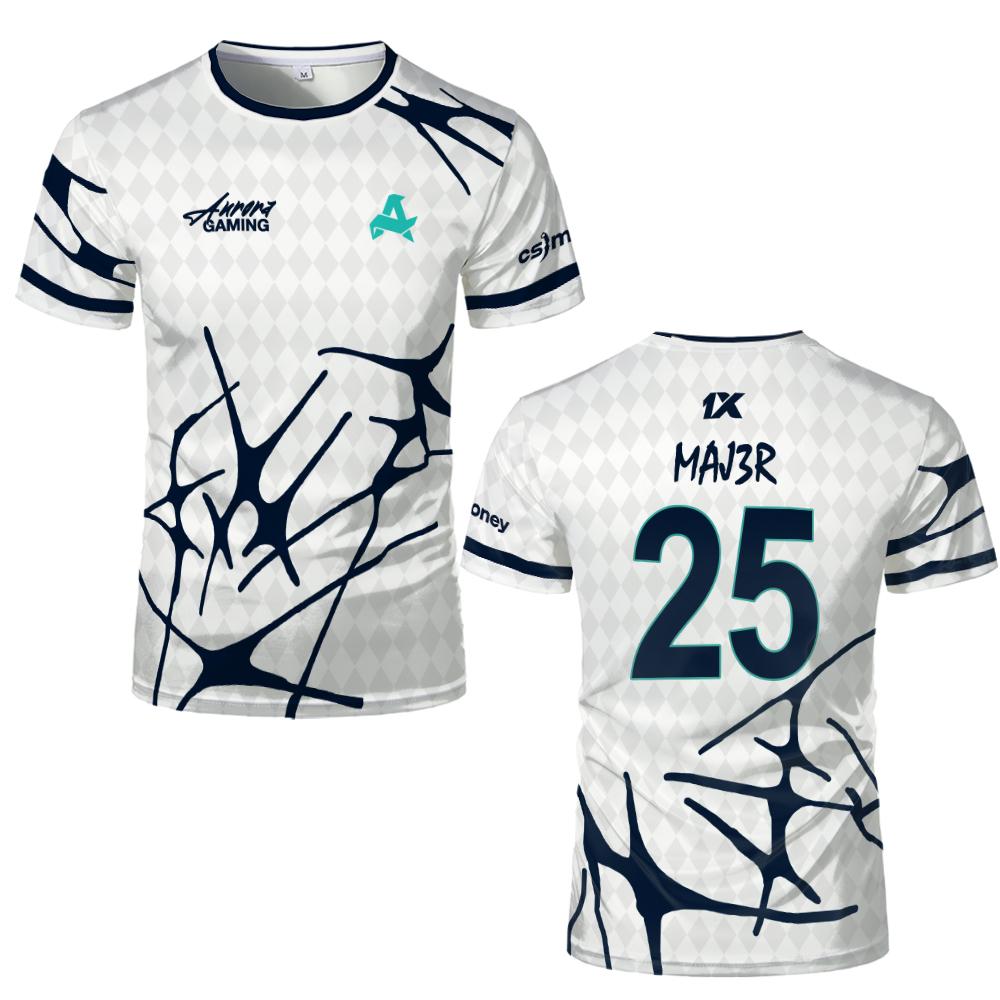 ทีมกีฬา Aurora Gaming Jersey เ - Esports Gaming Top บทวิจารณ์และราคา