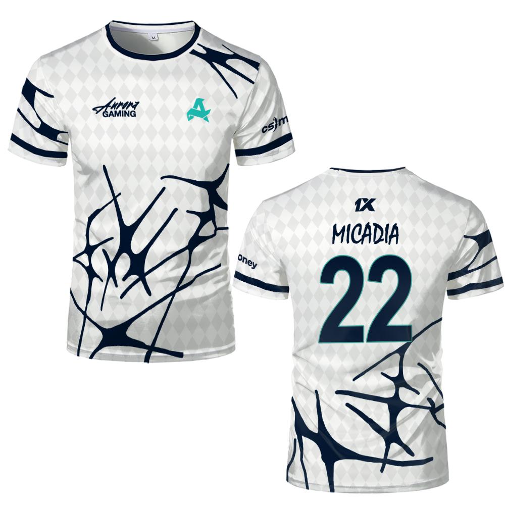 ทีมกีฬา Aurora Gaming Jersey เ - Esports Gaming Top บทวิจารณ์และราคา