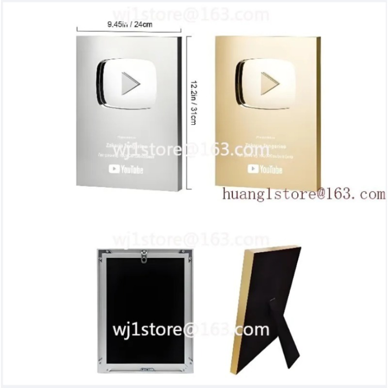 รางวัลปุ่มเล่น YouTube ปี 2026 - Esports Gaming Trophy บทวิจารณ์และราคา